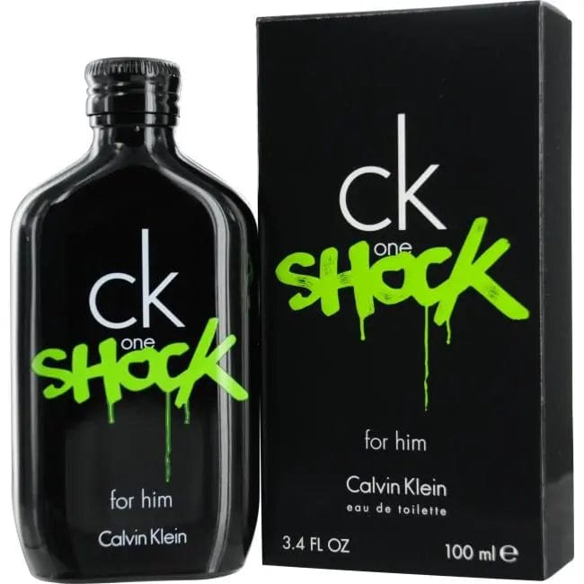 Ck One Shock 3.4 oz M EDT Spray