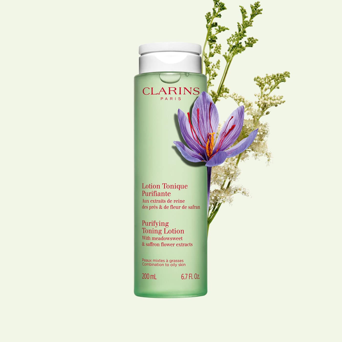 Clarins Purifying Toning Face Lotion for Oily Skin  200 ml