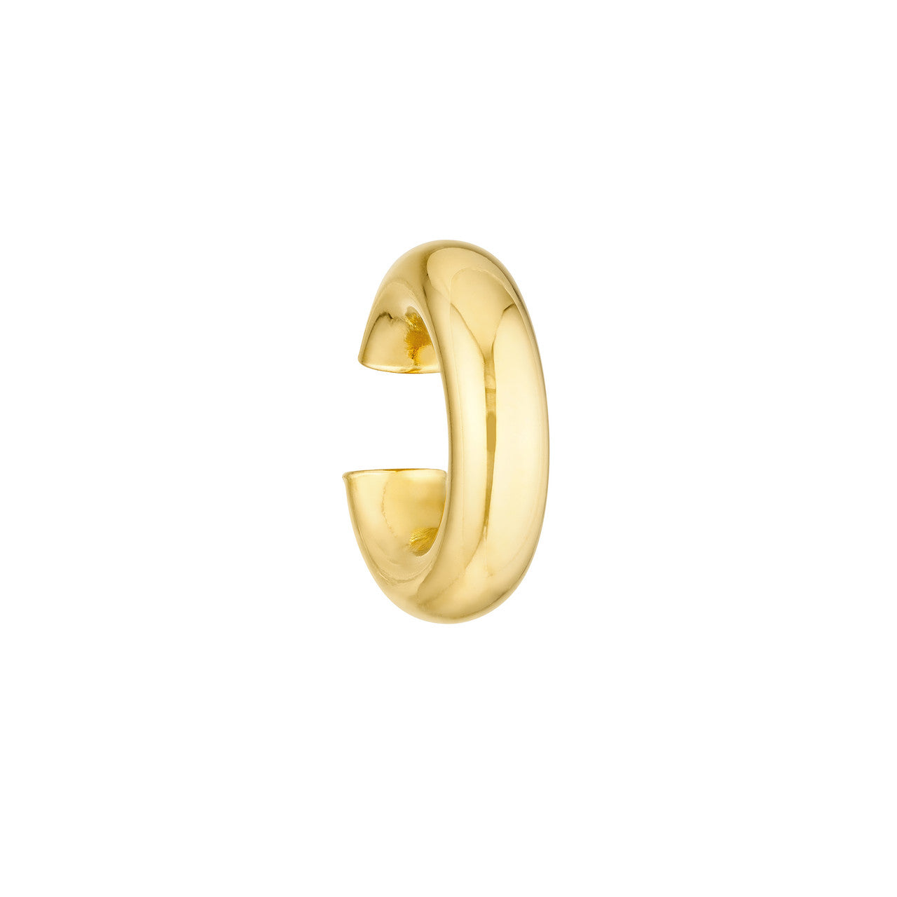 Gold Tube Ear Cuff