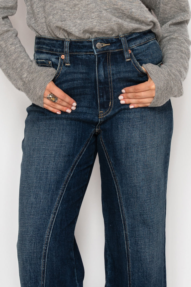 Ultra High Rise Relaxed Flare Jeans