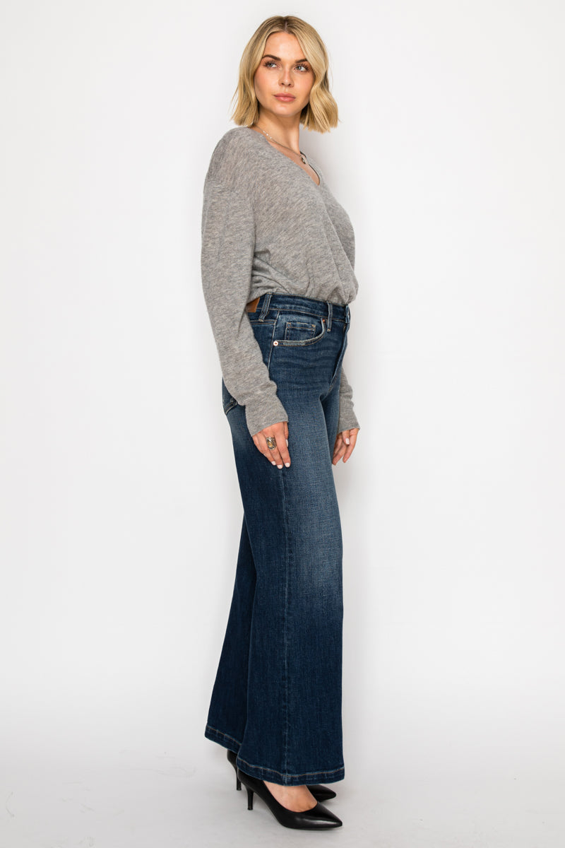Ultra High Rise Relaxed Flare Jeans