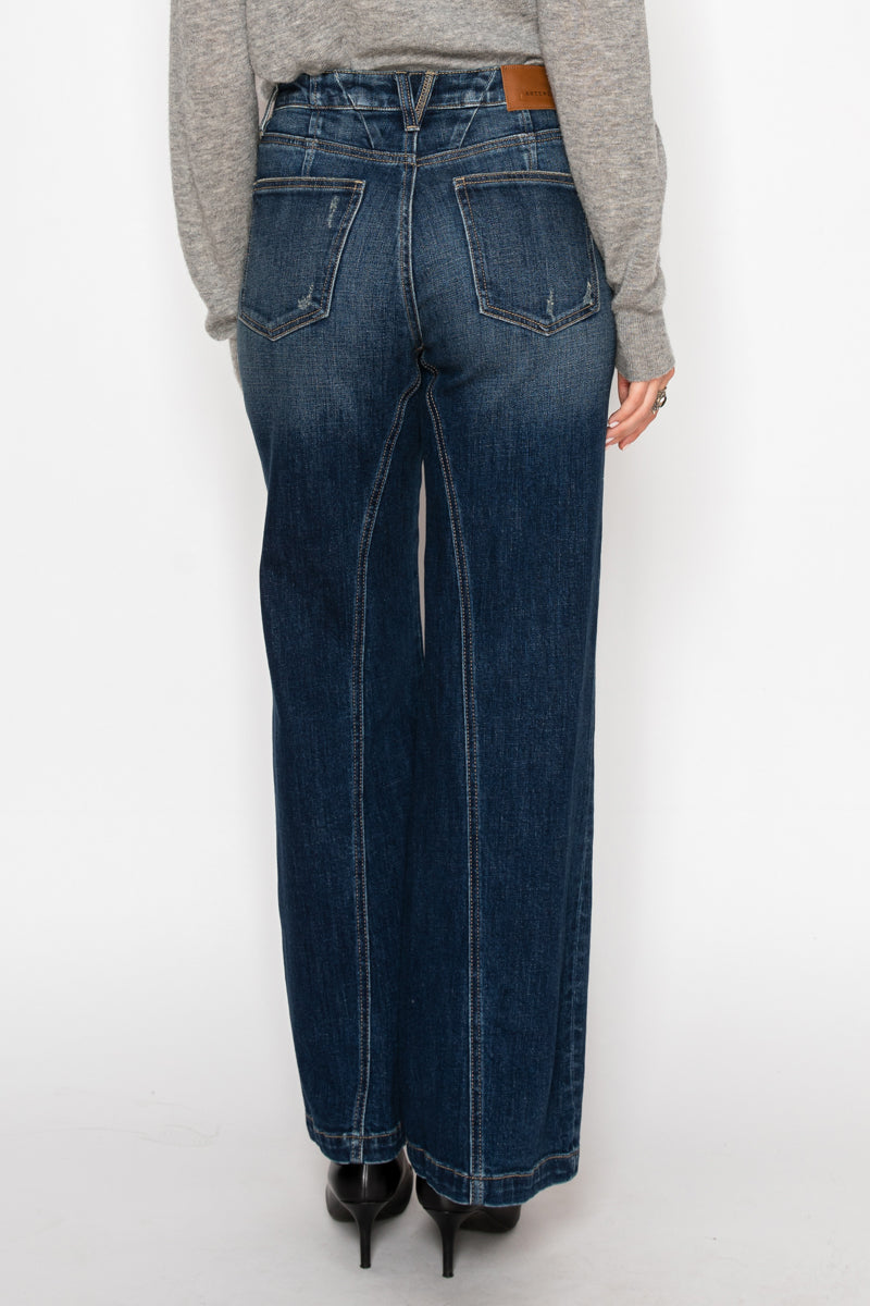 Ultra High Rise Relaxed Flare Jeans