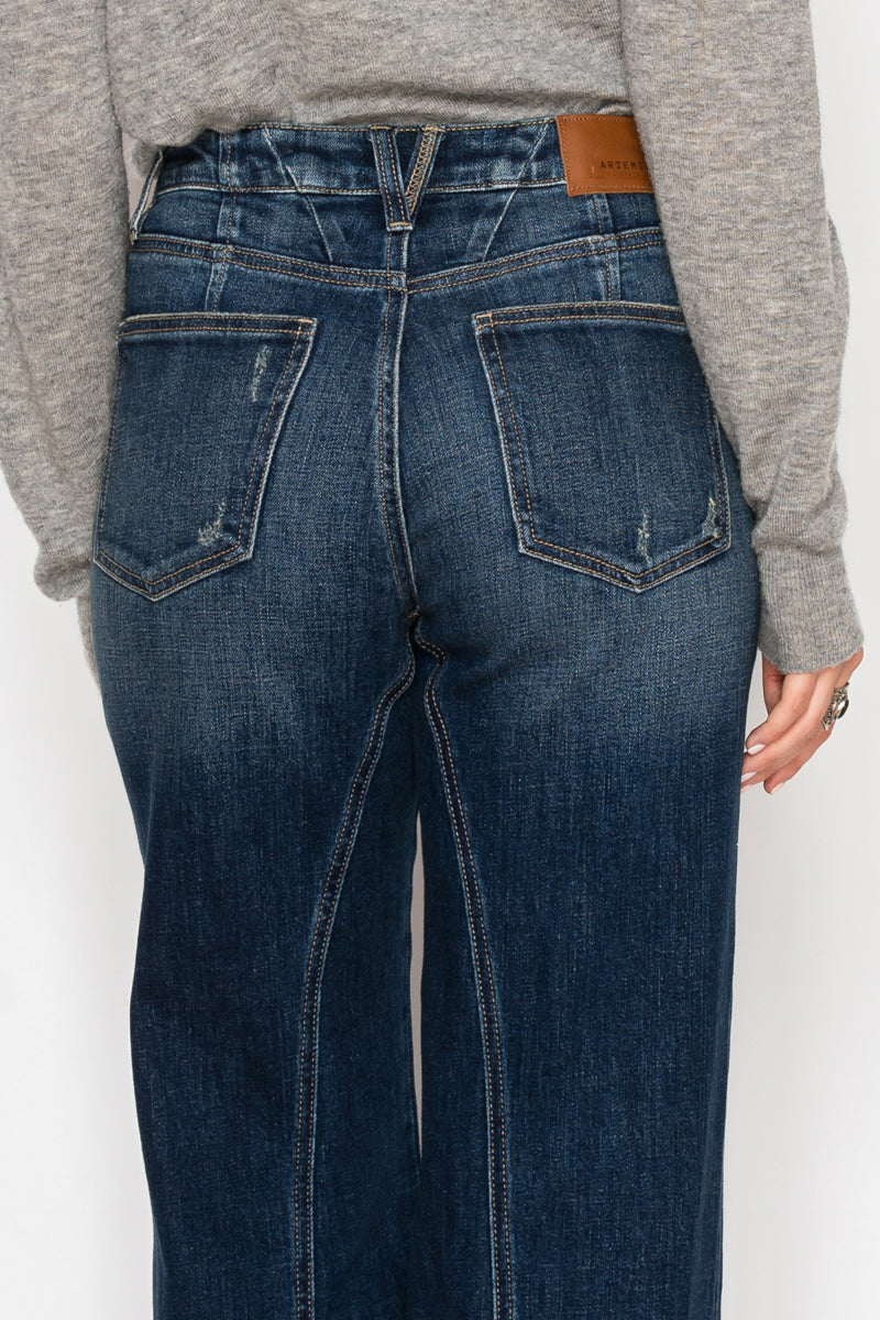Ultra High Rise Relaxed Flare Jeans