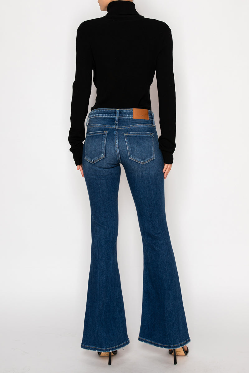 Margaret Low Rise Stretch Vintage Flare Jeans