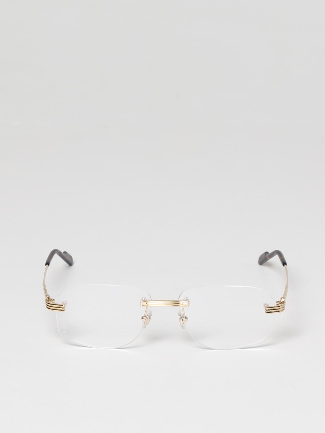 Cartier Sunglasses Men Gold