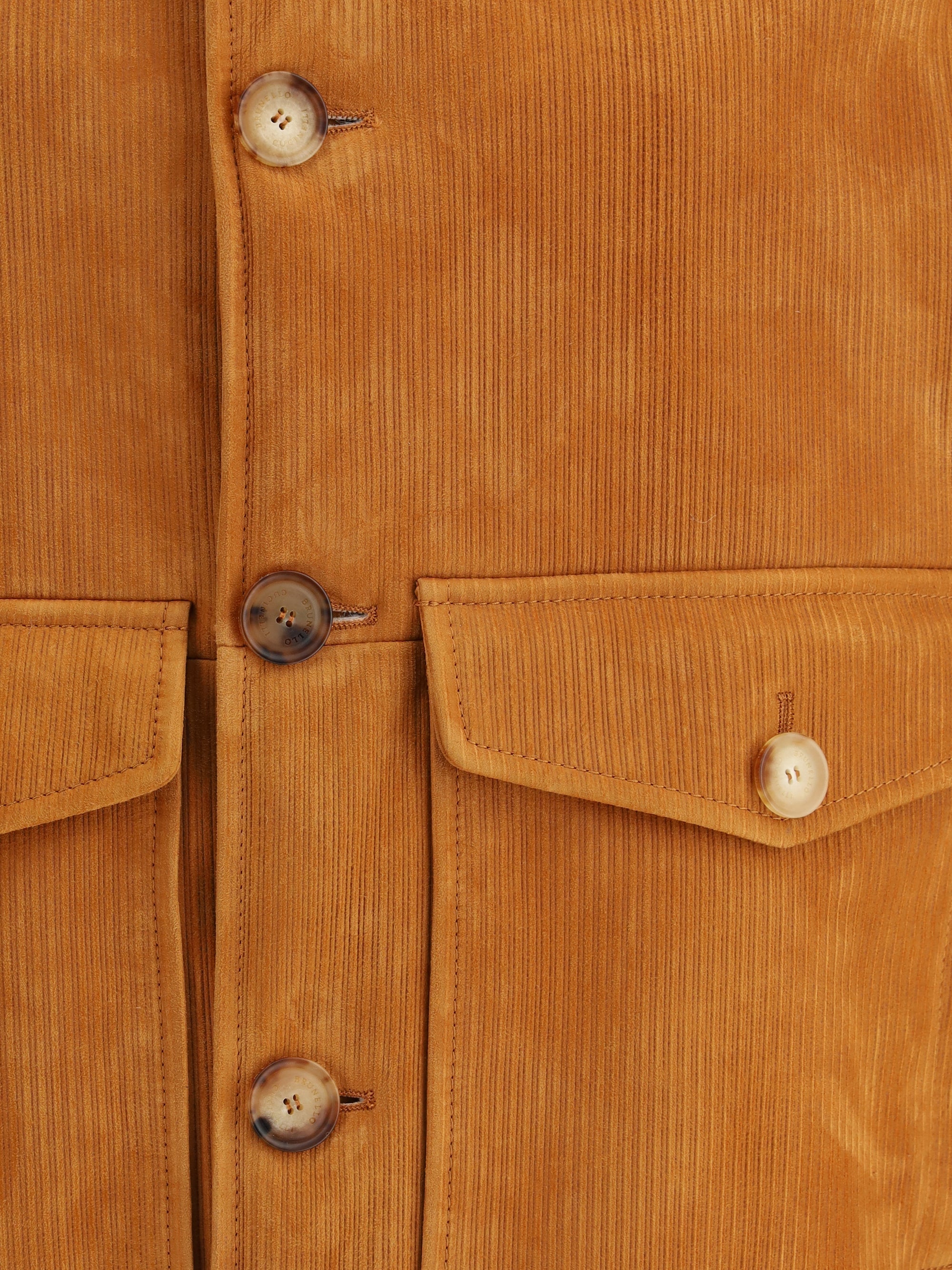 Brunello Cucinelli Men Shearling Jacket