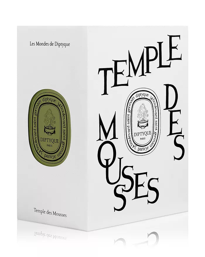 DIPTYQUE Temple des Mousses (Moss Temple) Refillable Scented Candle 9.5 oz