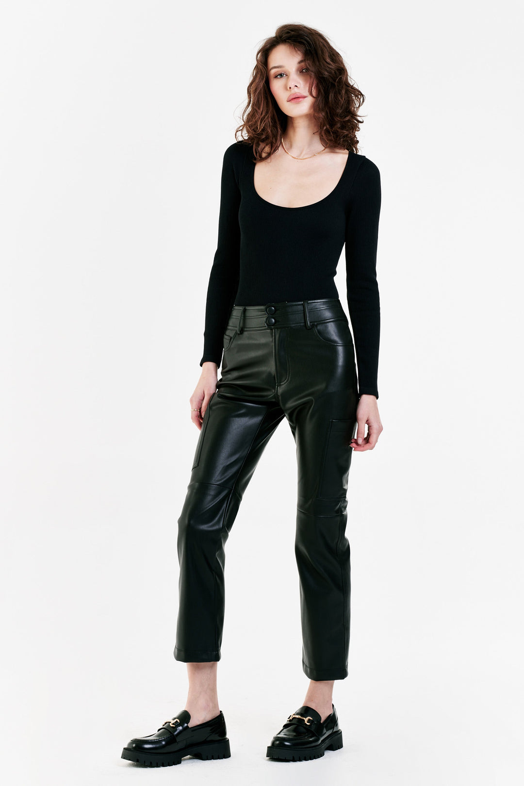 Brooklyn High Rise Slim Straight