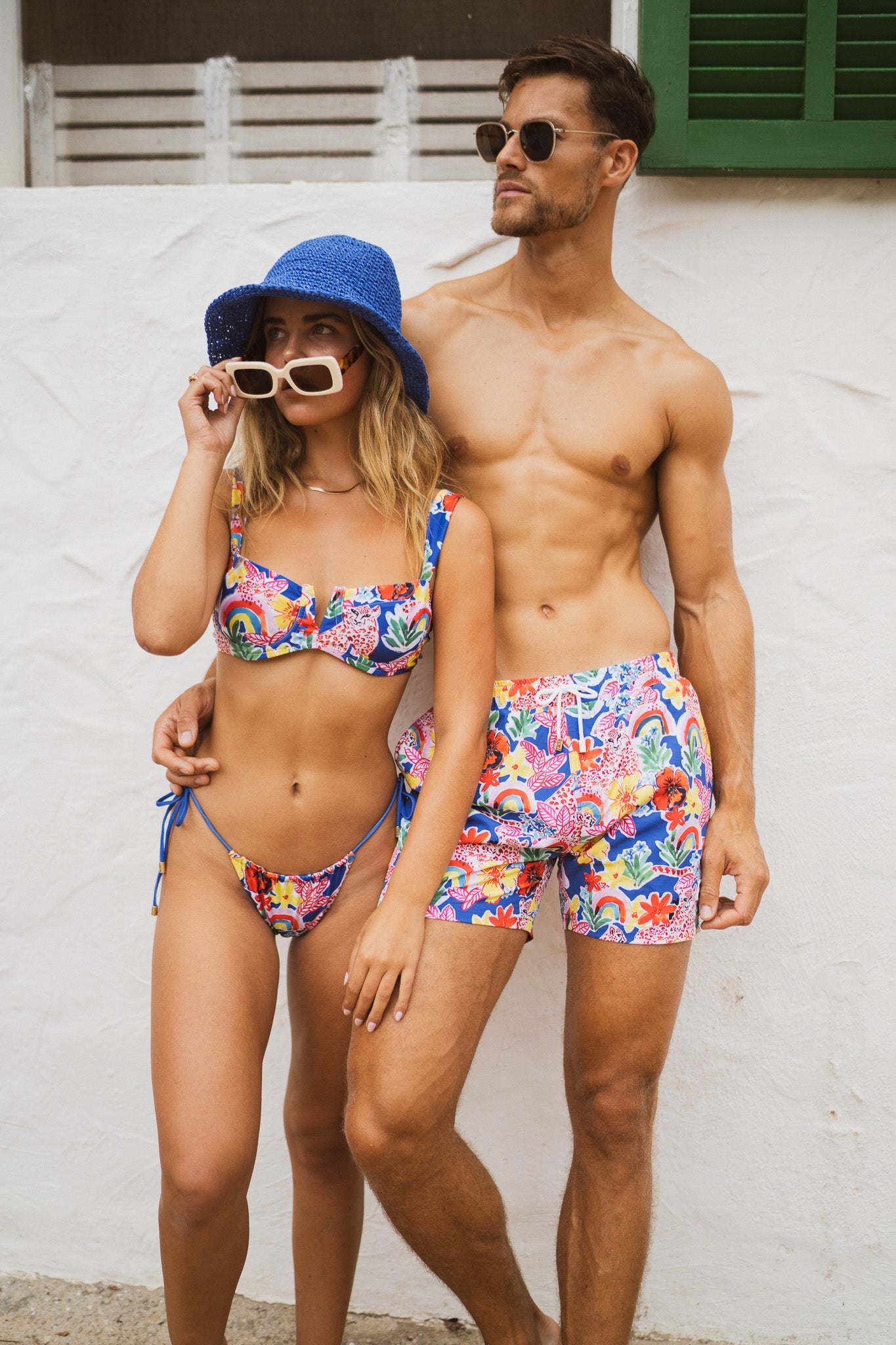 Millie Bikini Top / Jungle Bloom by East x East