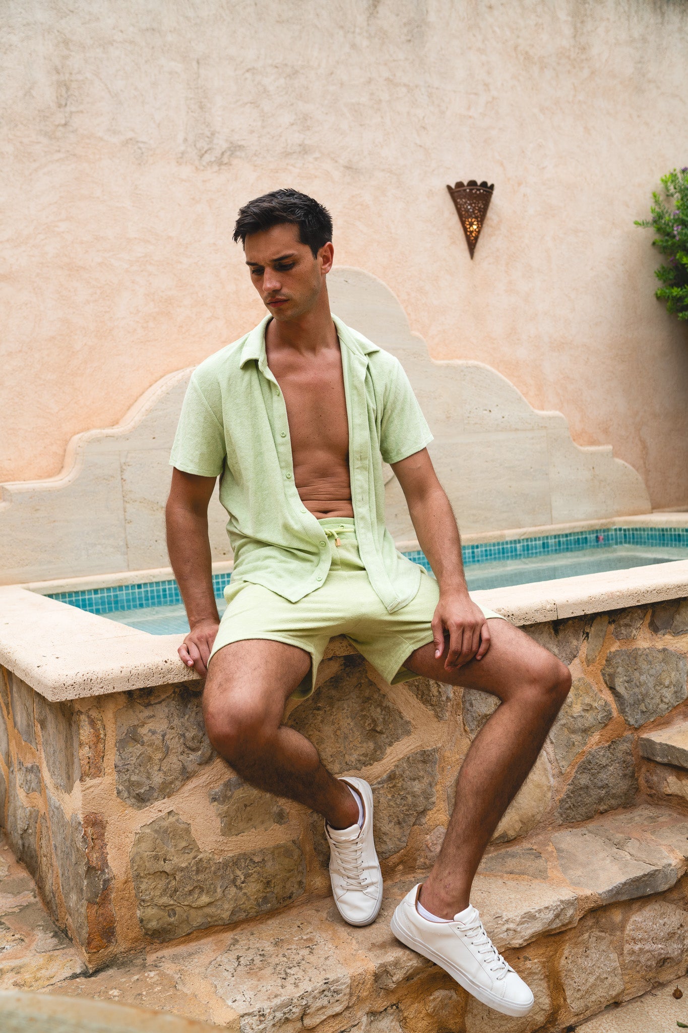 Terry Shorts / Green by East x East