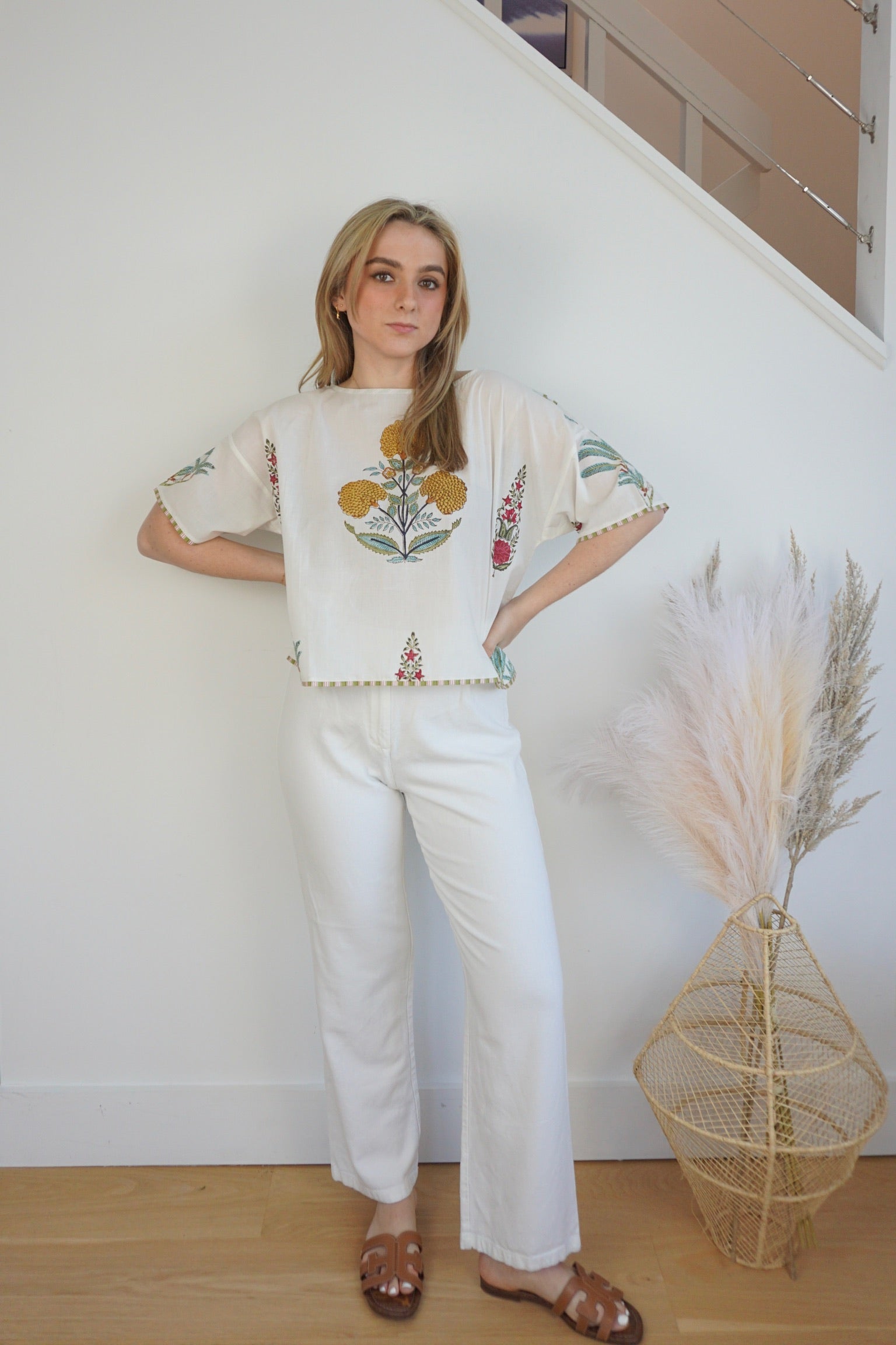 Haven Top - Kabir Floral