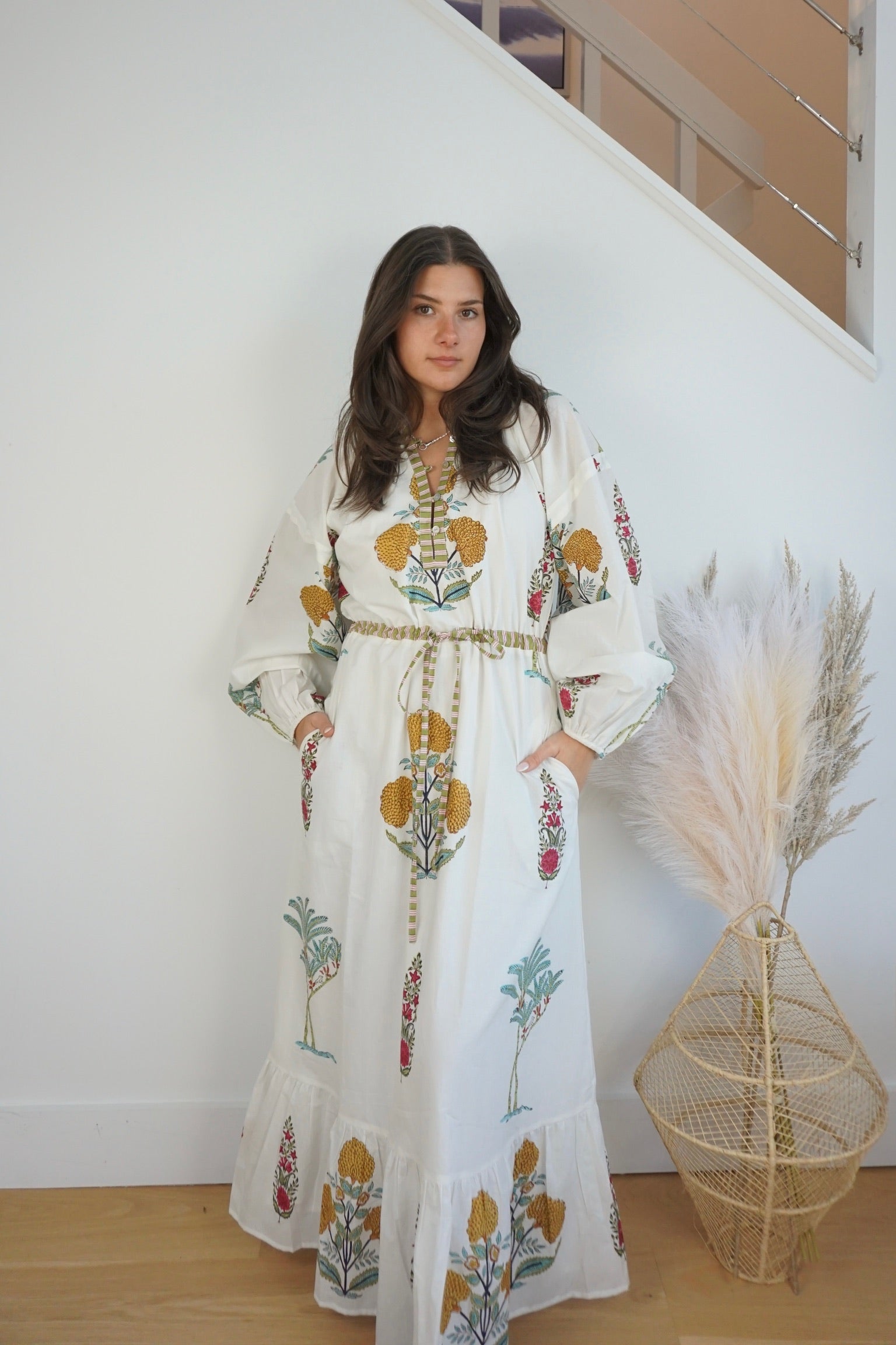 Joel Maxi Dress - Kabir Floral