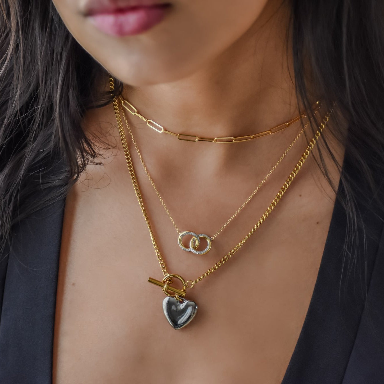 Astrid Pavé Necklace
