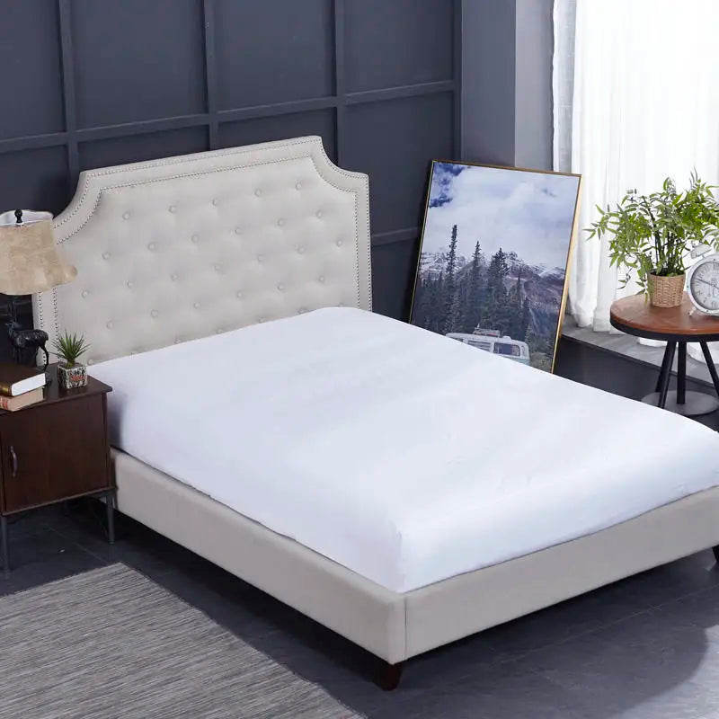 Degella Luxury Stripe Egyptian Cotton White Bedding Set | 3CARATS