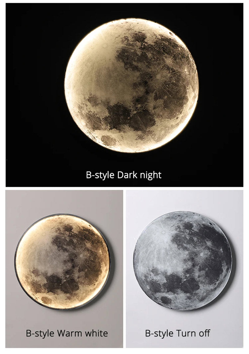 Romantic Moon&Earth Wall Atmosphere Lamp | 3CARATS