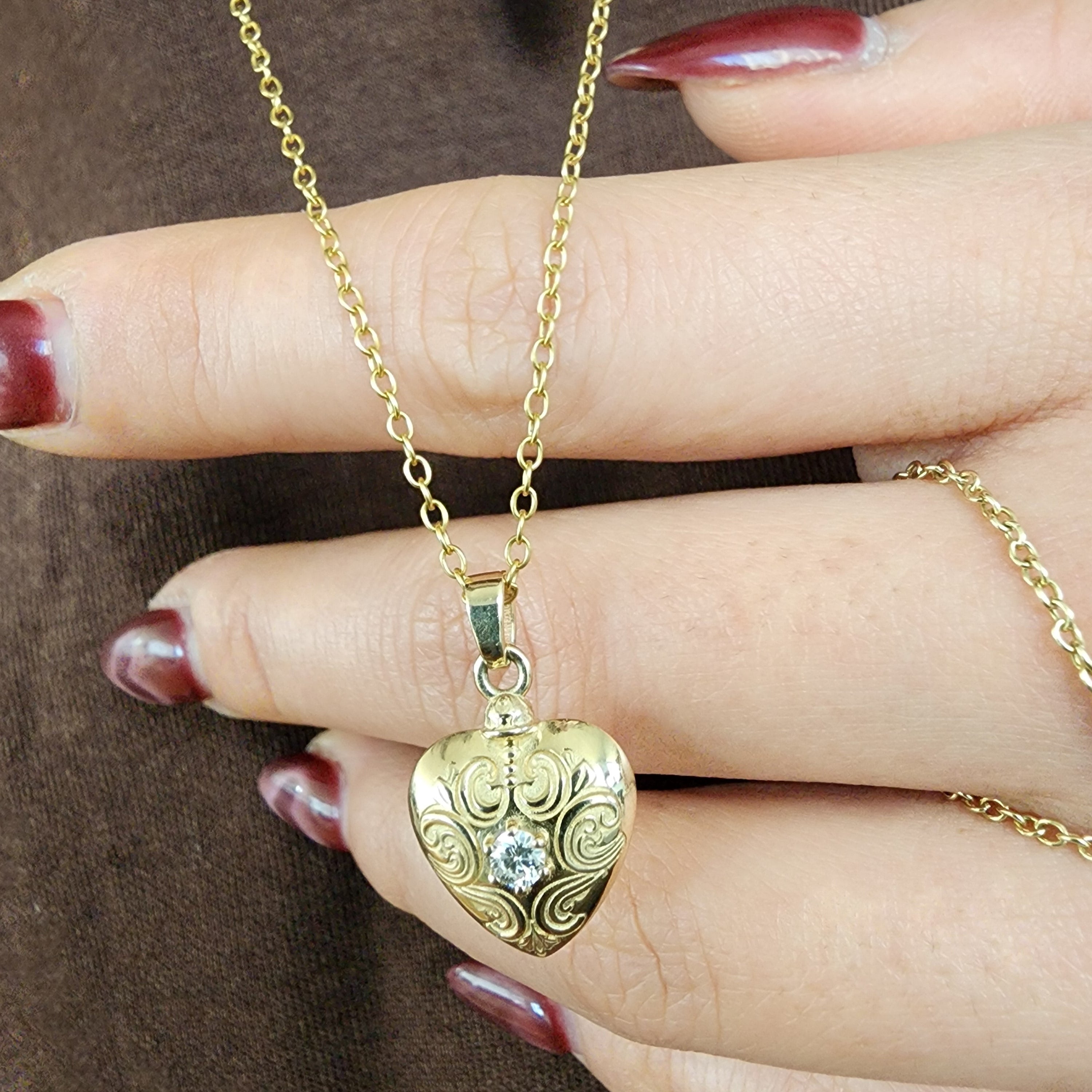Heart Of Gold Pendant