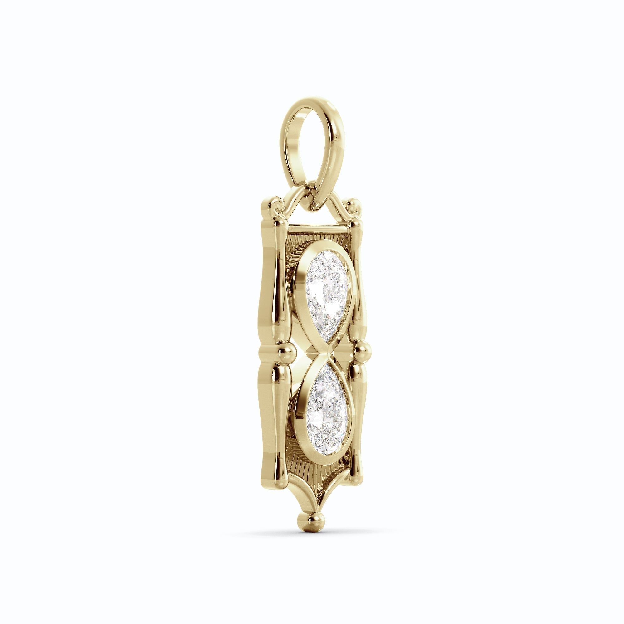 Mirage Hourglass Pendant