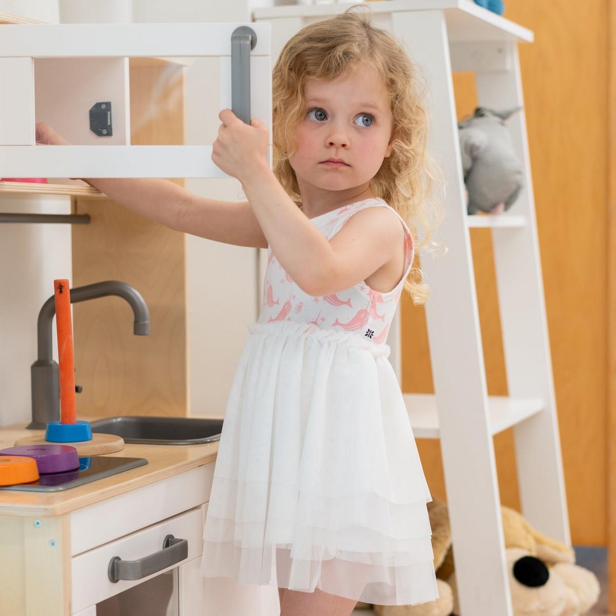 Tutu Dress - Narwhal Pink