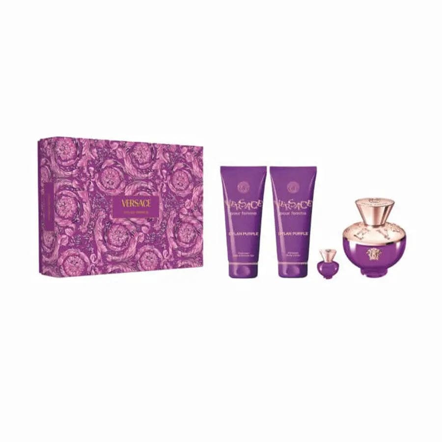 Dylan Purple By Versace For Women (4pc Gift Set)