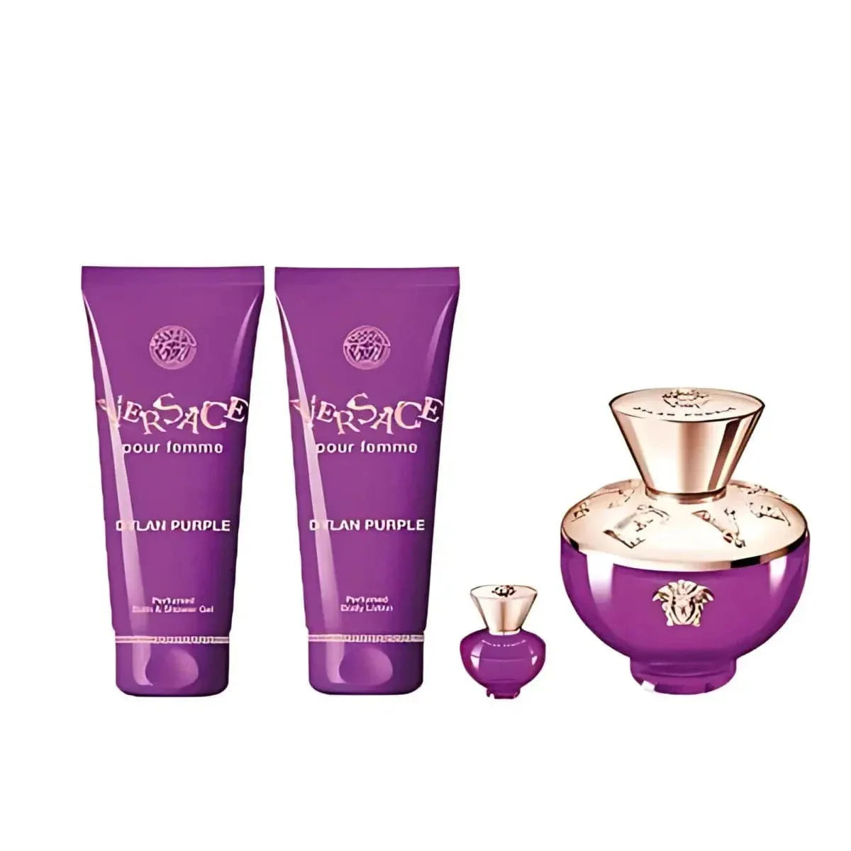 Dylan Purple By Versace For Women (4pc Gift Set)