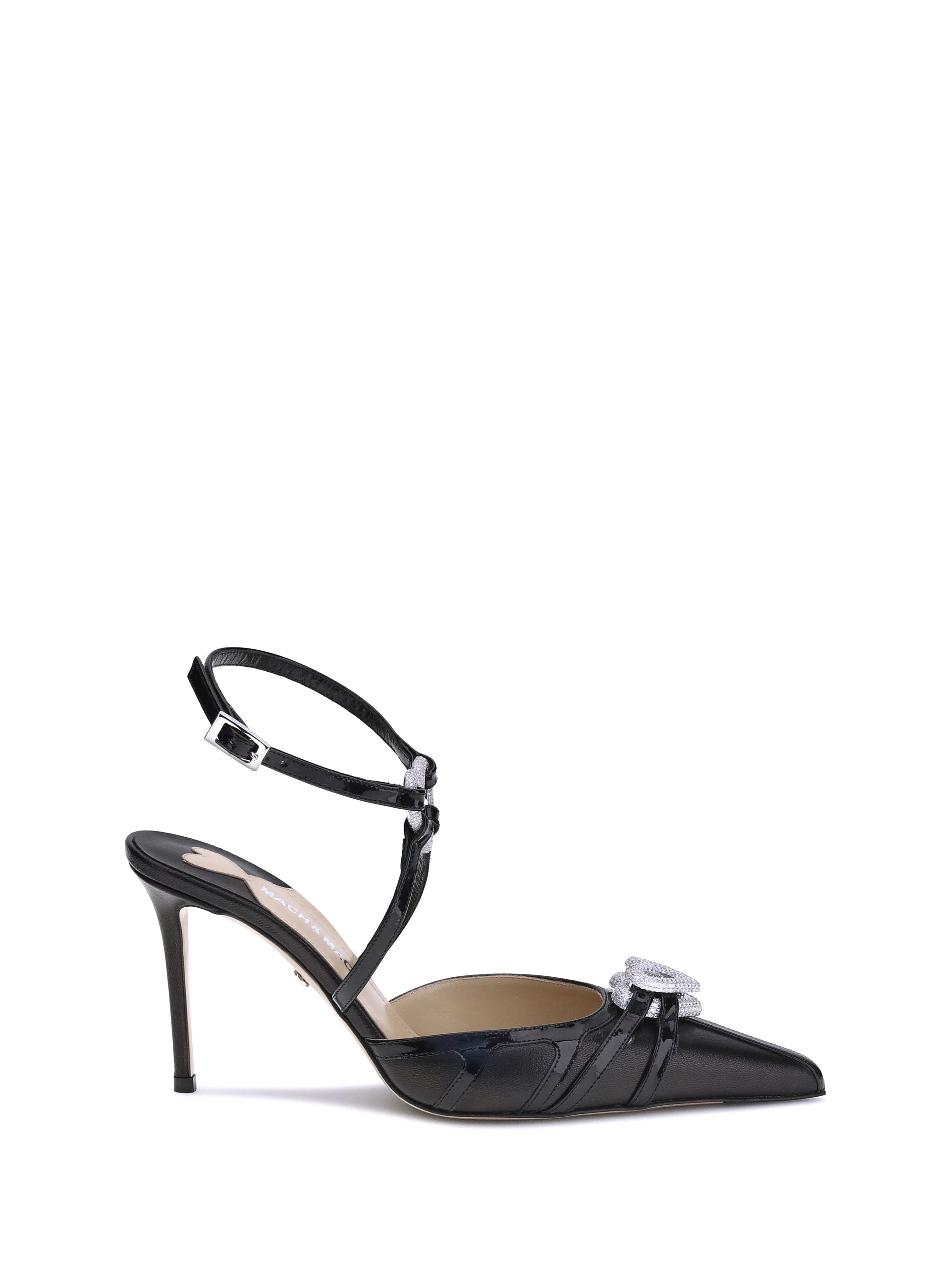 Mach & Mach Women Double Heart Pumps