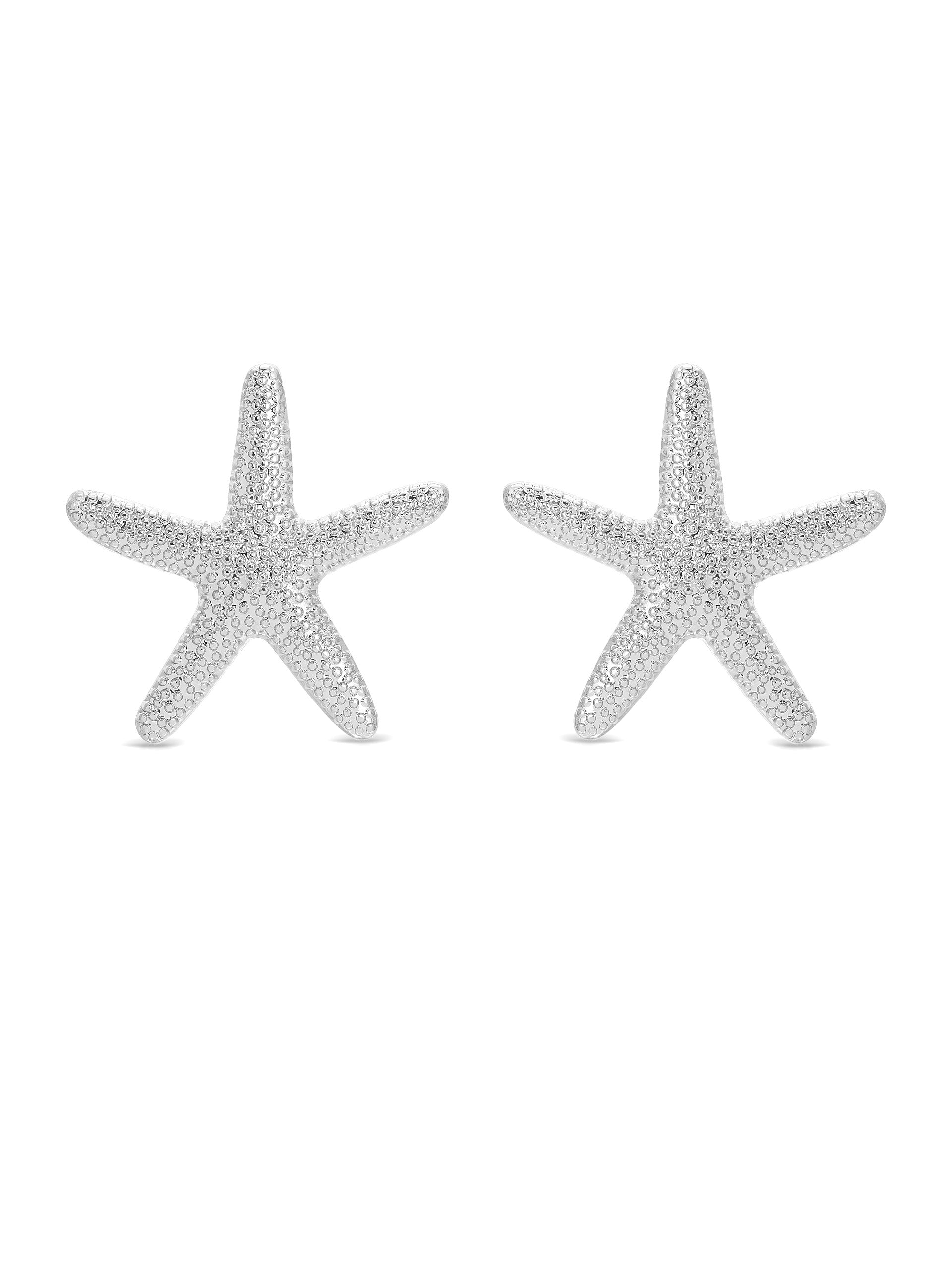 Statement Starfish Stud Earrings