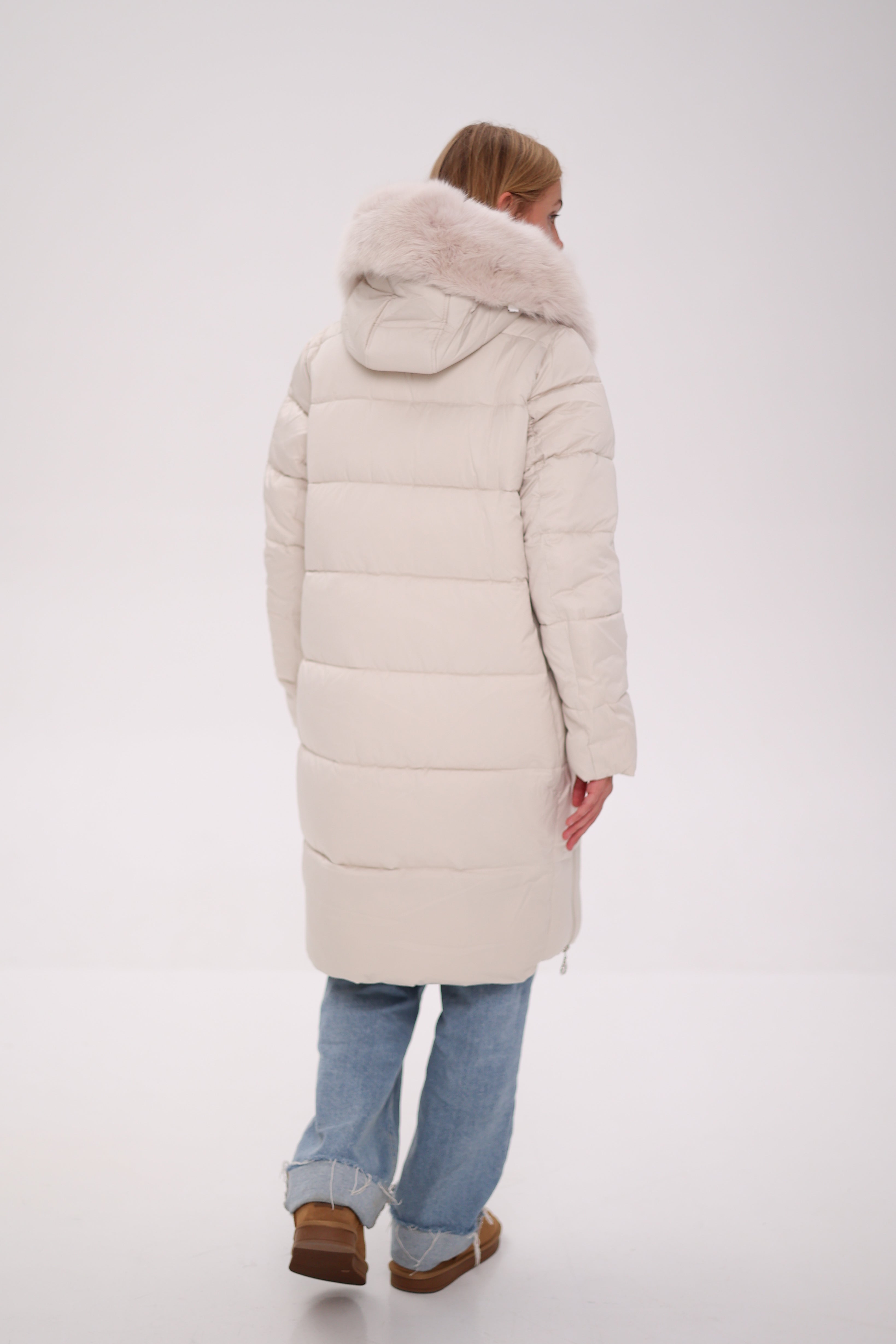 Genuine Polar Fox Thinsulate™ Insulation Coat