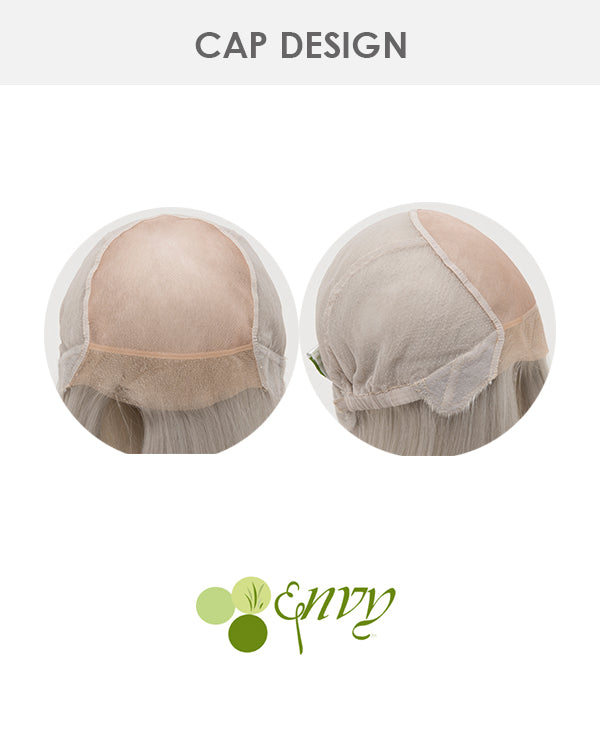 Zoey (Exclusive) | Lace Front & Monofilament Human Hair Blend Wig by Envy