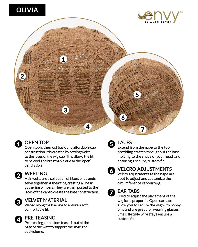 Olivia (Exclusive) | Human Hair Blend Wig by Envy