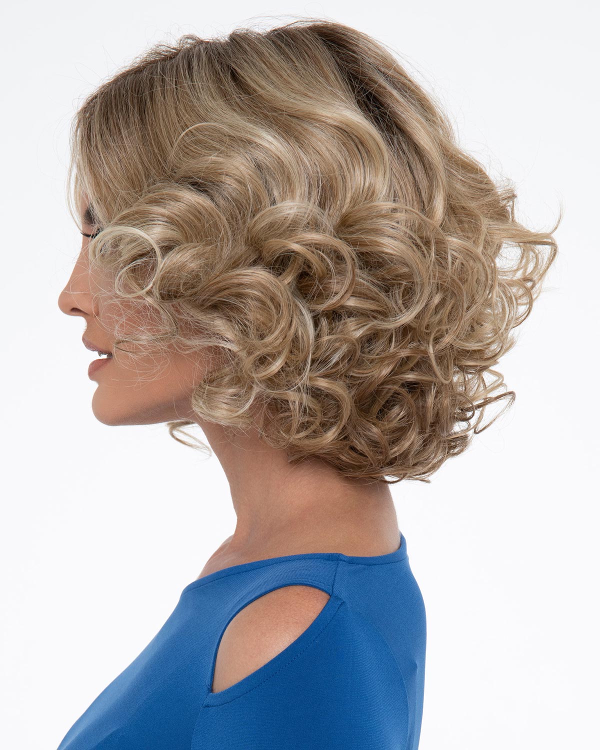 Isabella (Exclusive) | Lace Front & Monofilament Top Human Hair Blend Wig by Envy