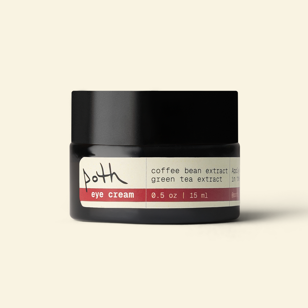 eye cream - depuffing coffee bean + green tea