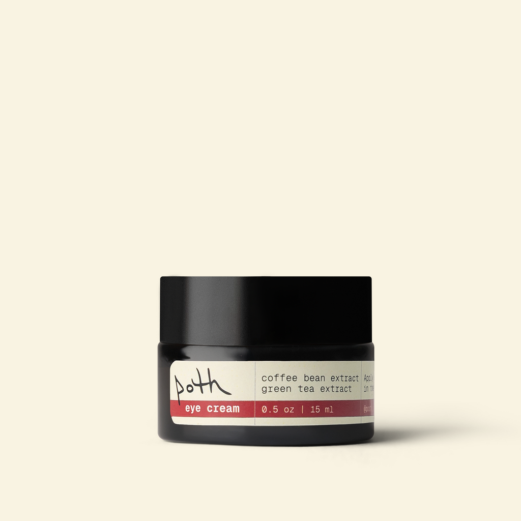 eye cream - depuffing coffee bean + green tea