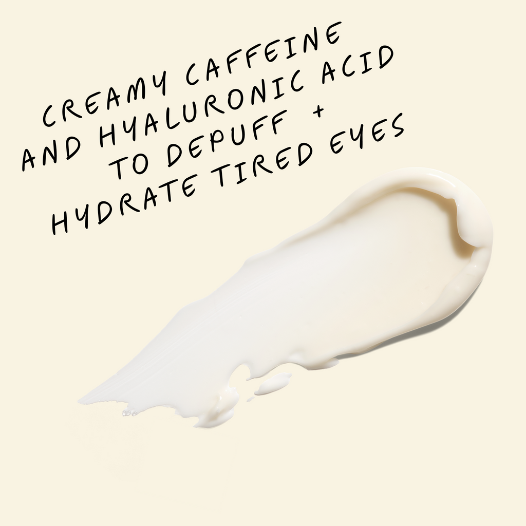 eye cream - depuffing coffee bean + green tea