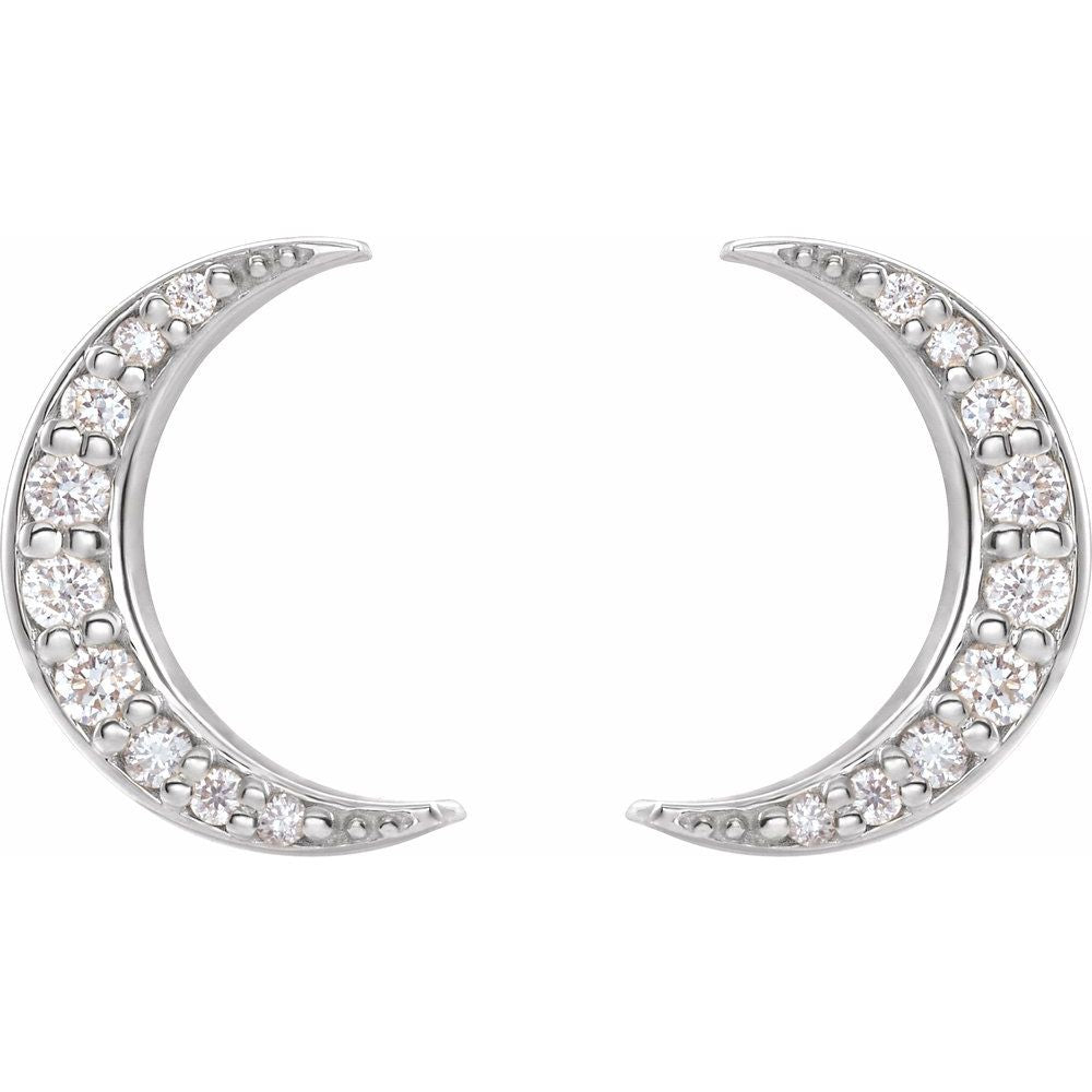 Crescent Studs