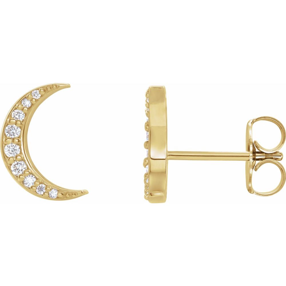 Crescent Studs