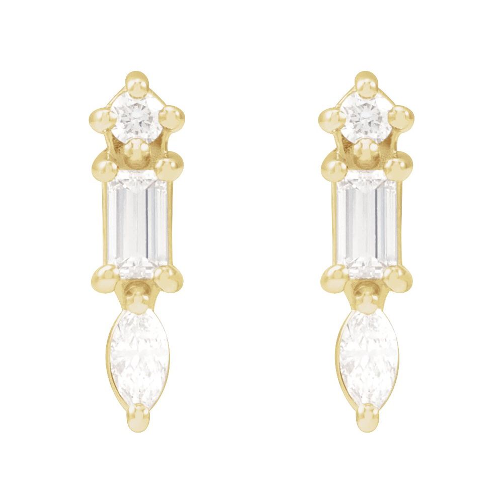 Light Spear Studs