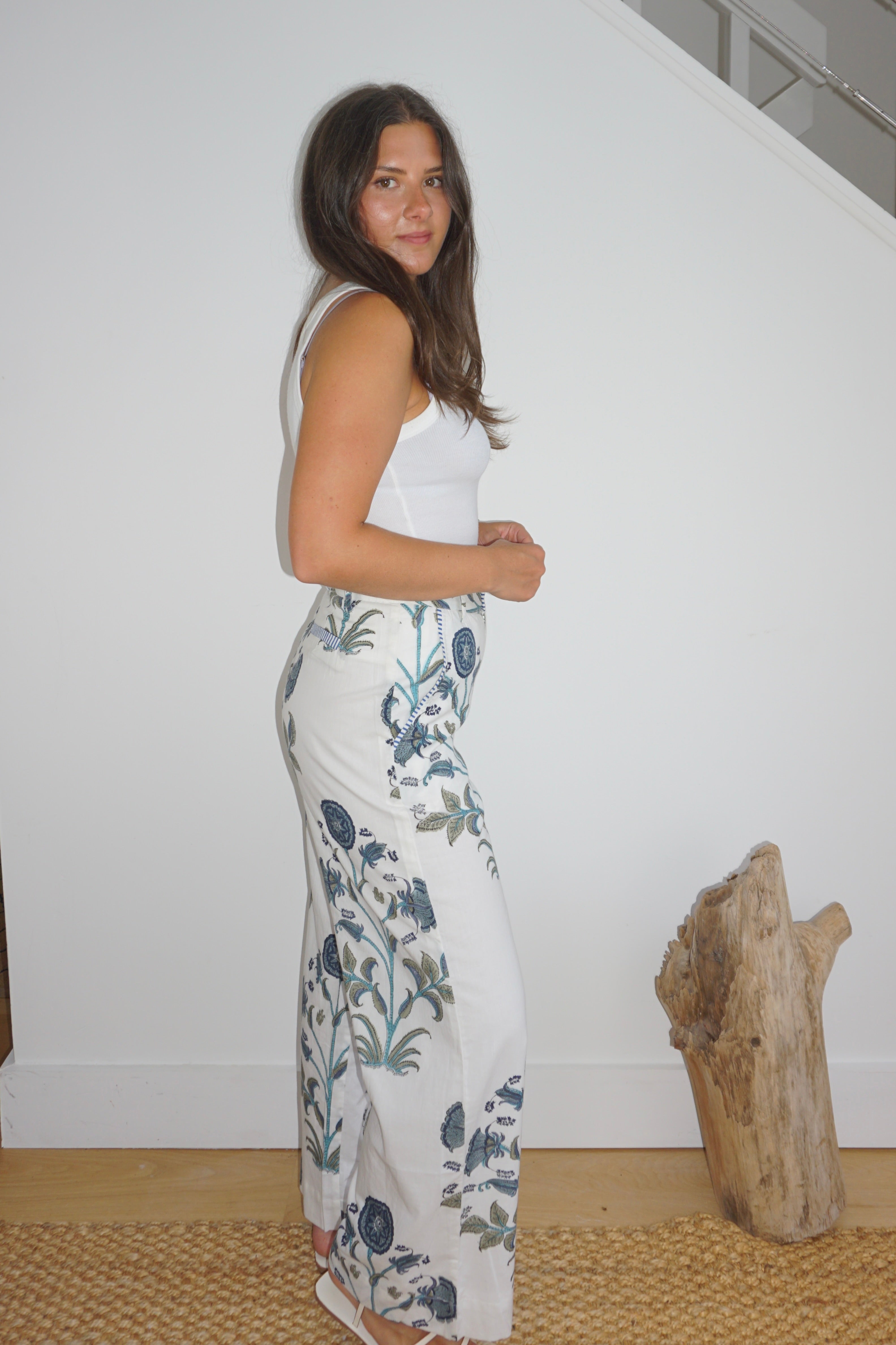 Edison Pant in BLUE VINE