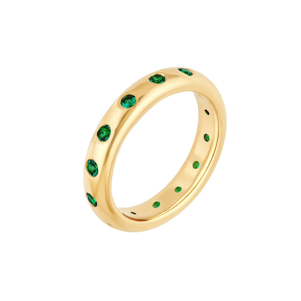 Emerald Eternity Band
