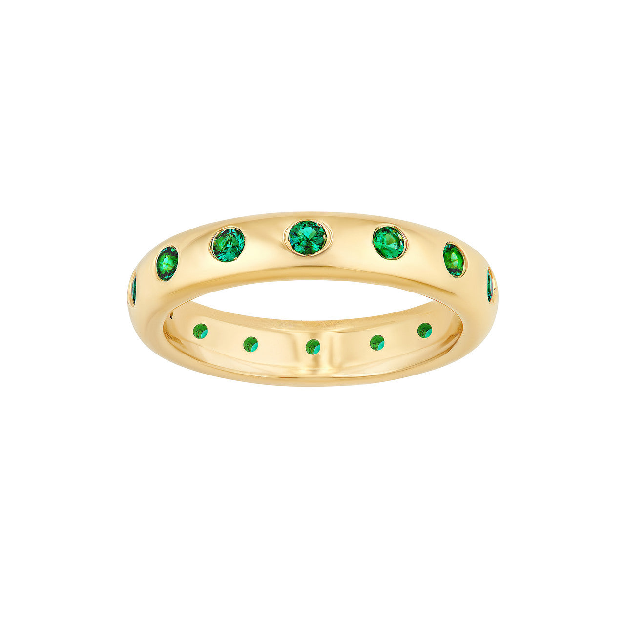 Emerald Eternity Band