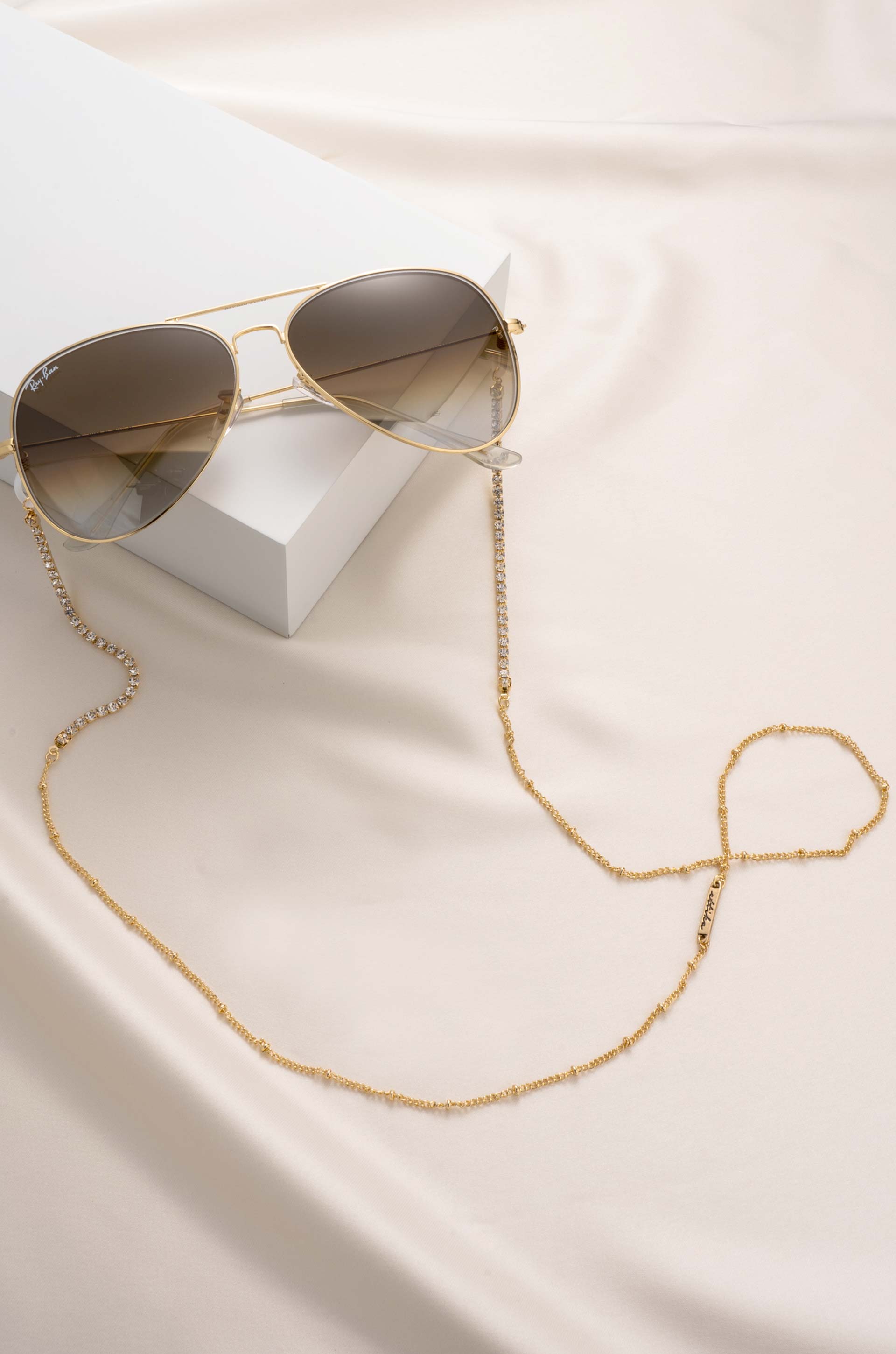 Crystal Shores Eyeglass Chain