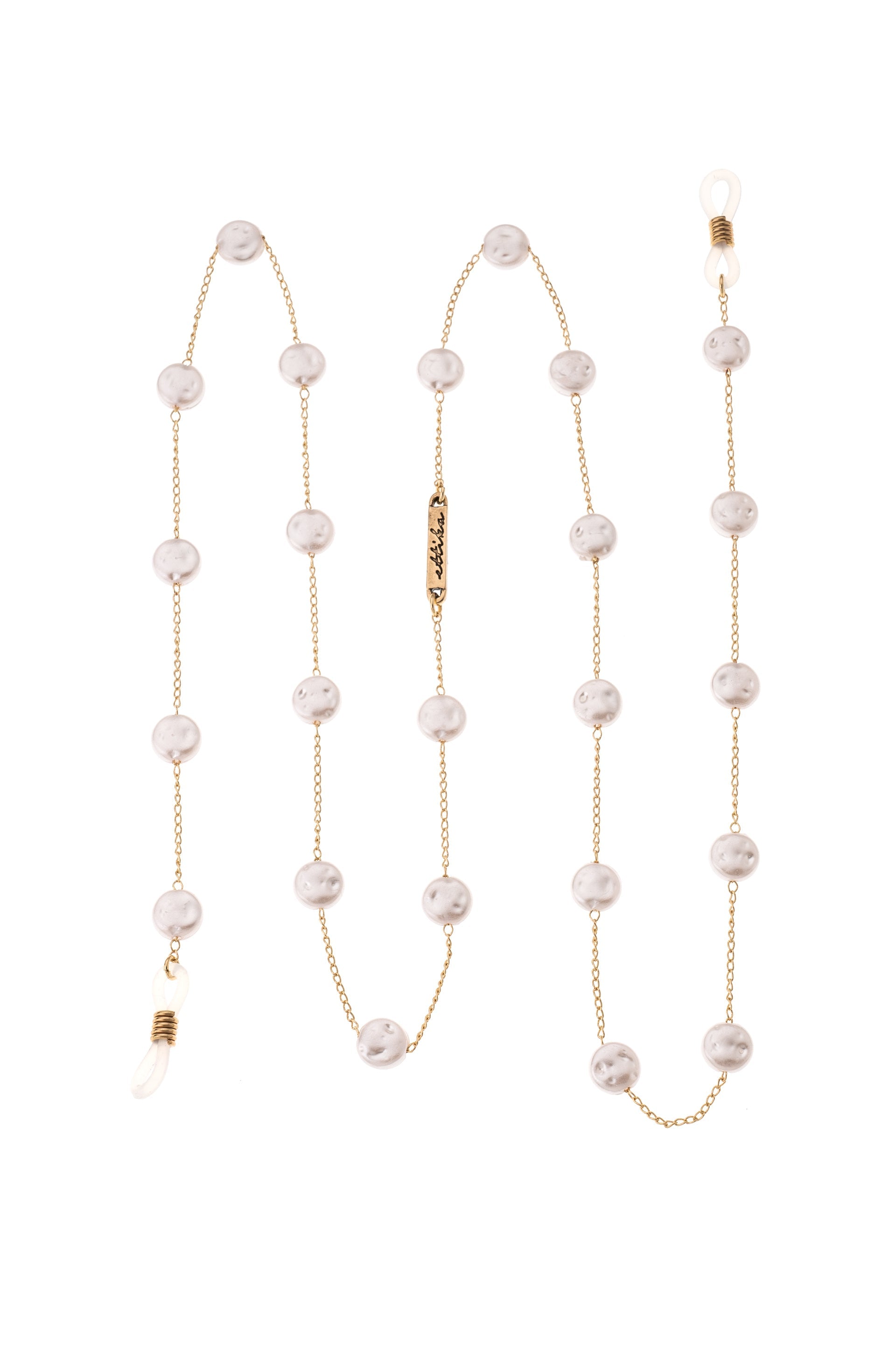 Mermaid Coin Pearls Eyeglass Chain