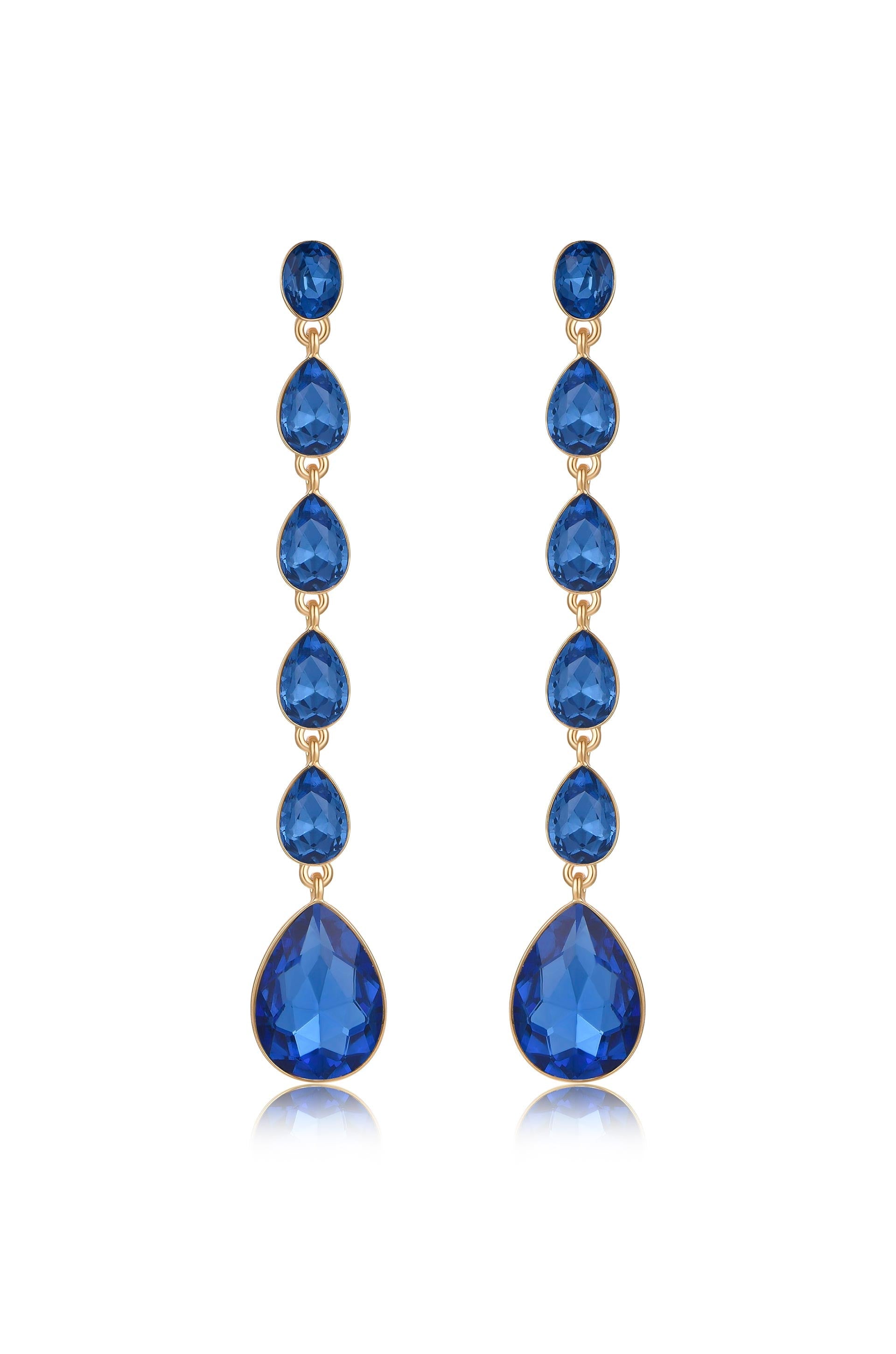 Crystallized Drop Earrings