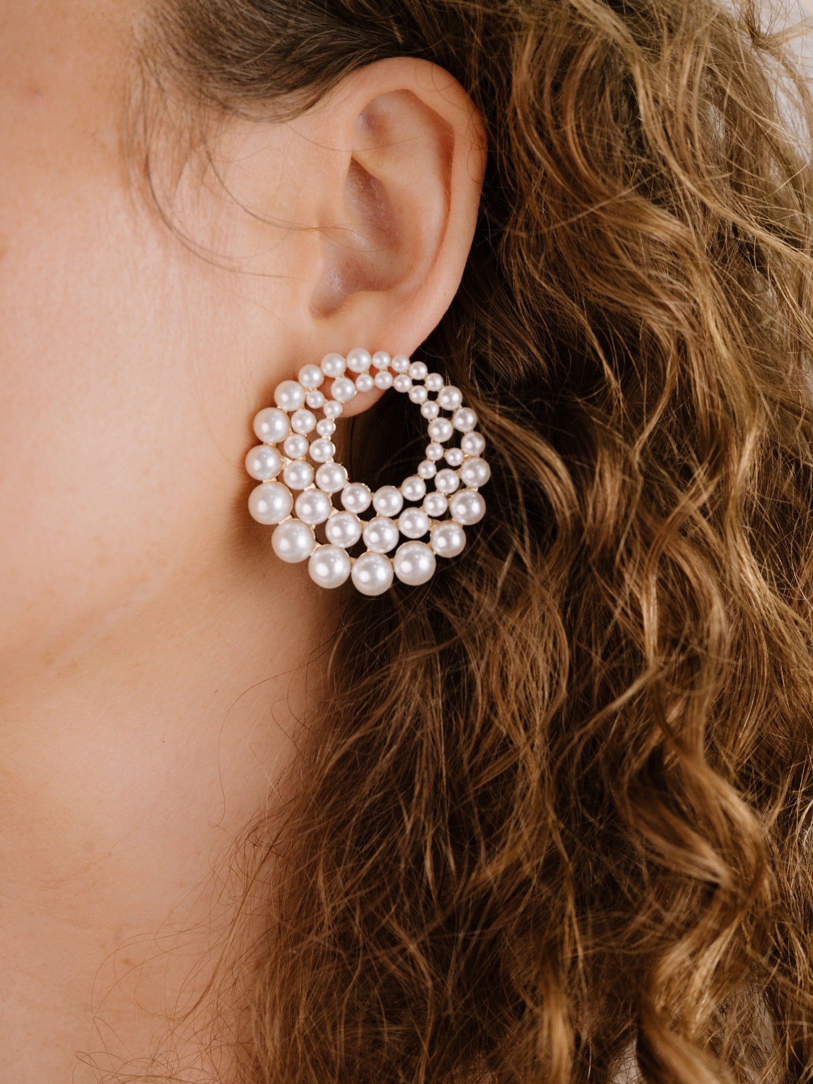 Blushing Pearl Earrings
