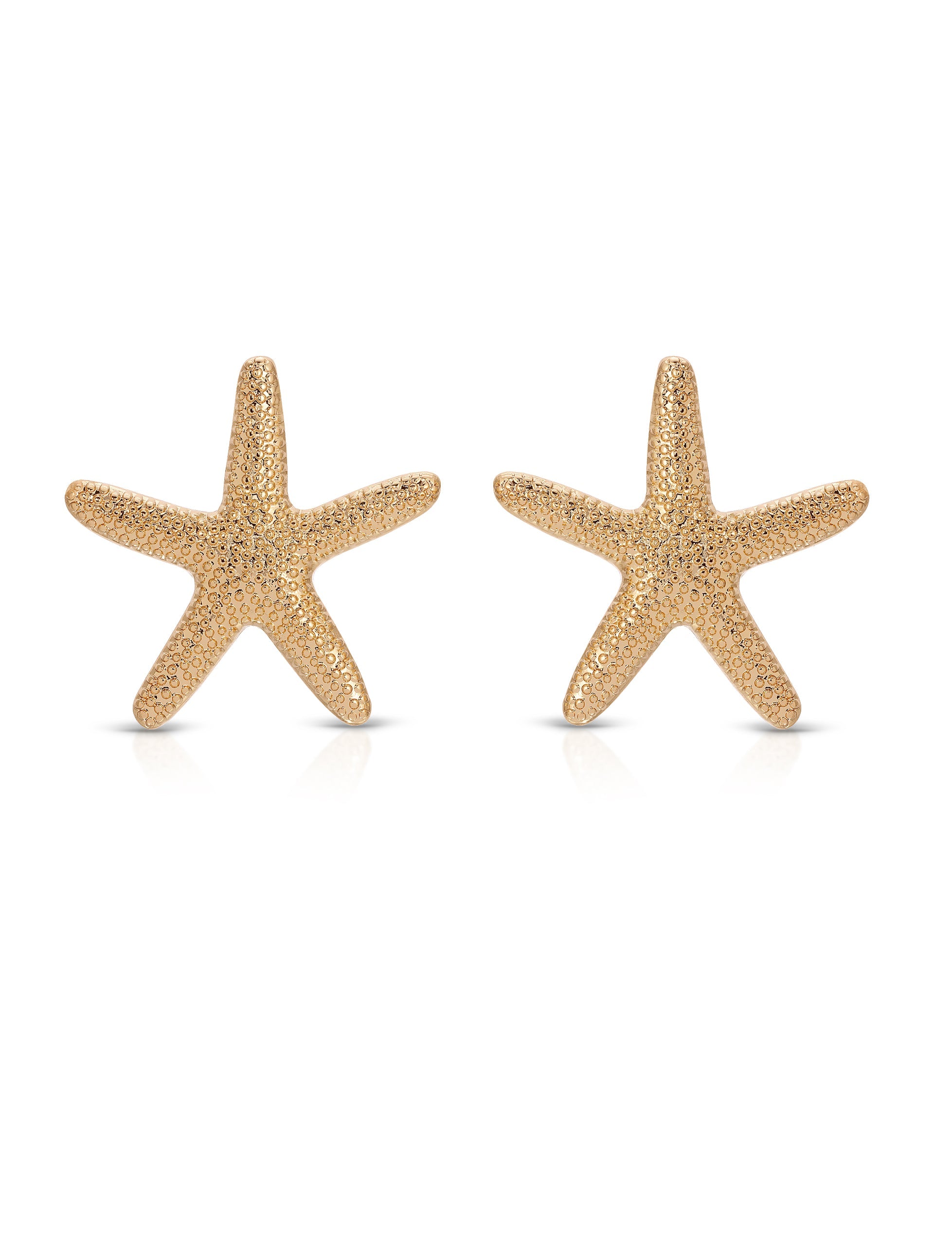 Statement Starfish Stud Earrings