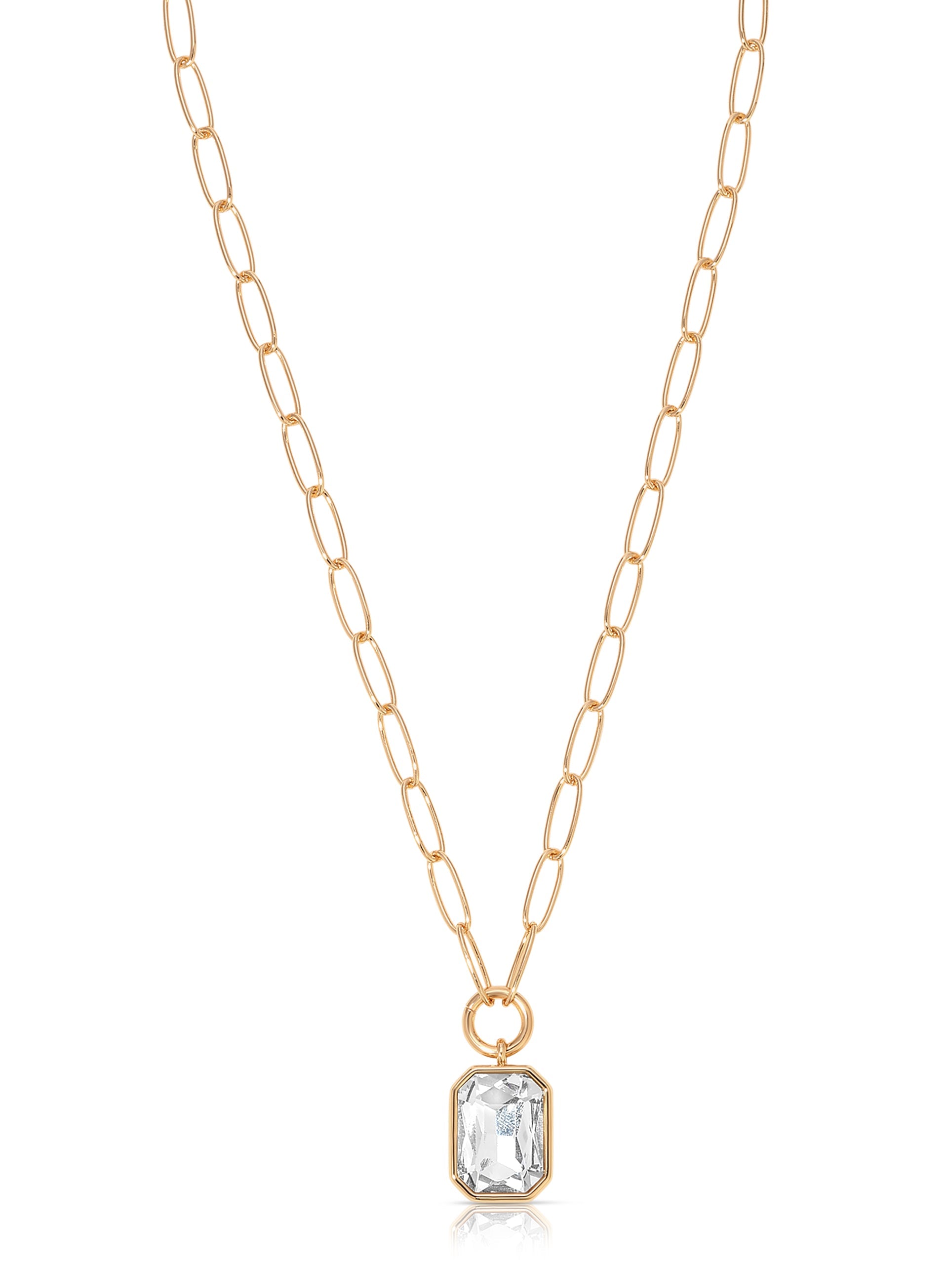 Deco Pendant Necklace