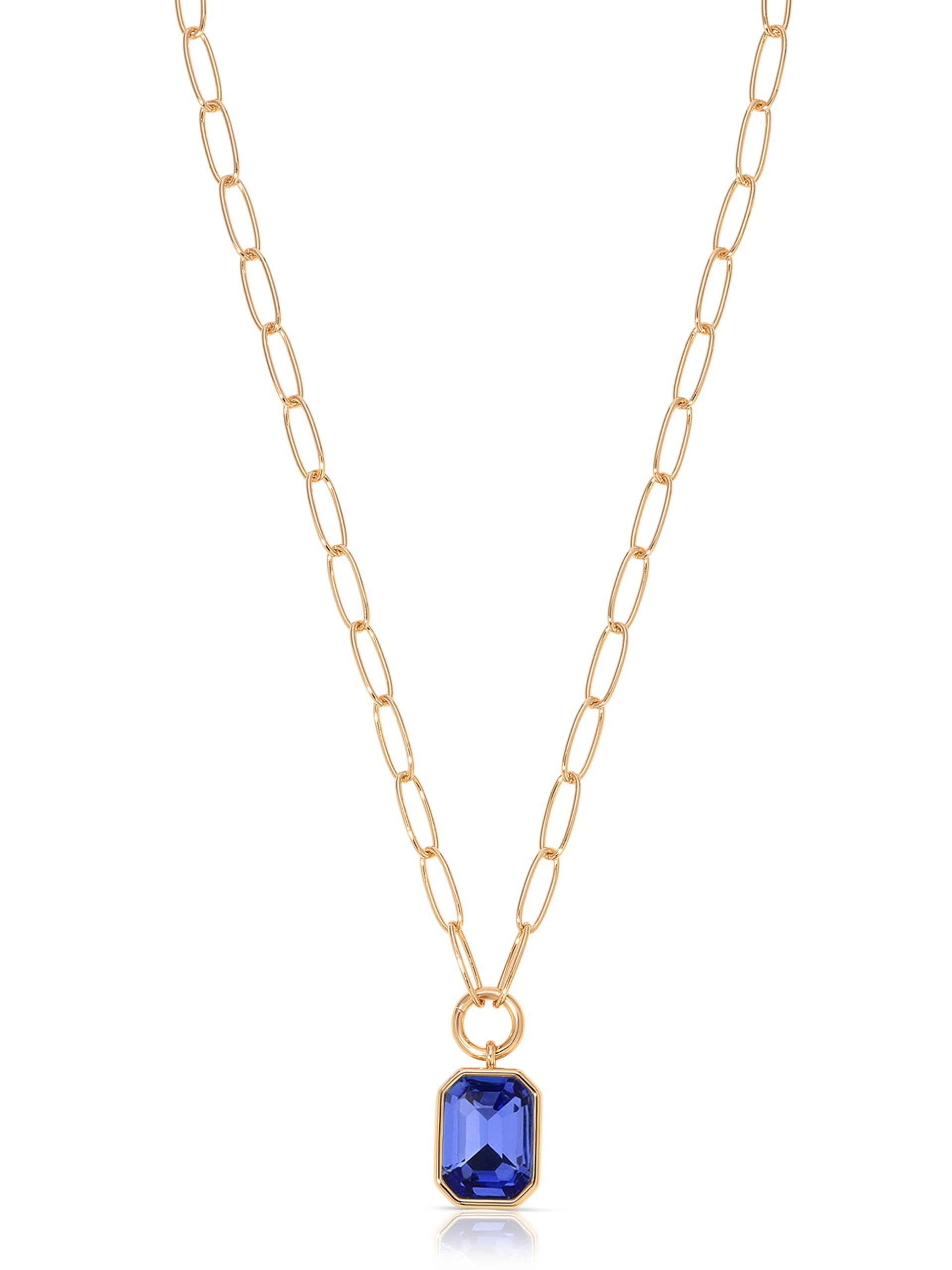 Deco Pendant Necklace