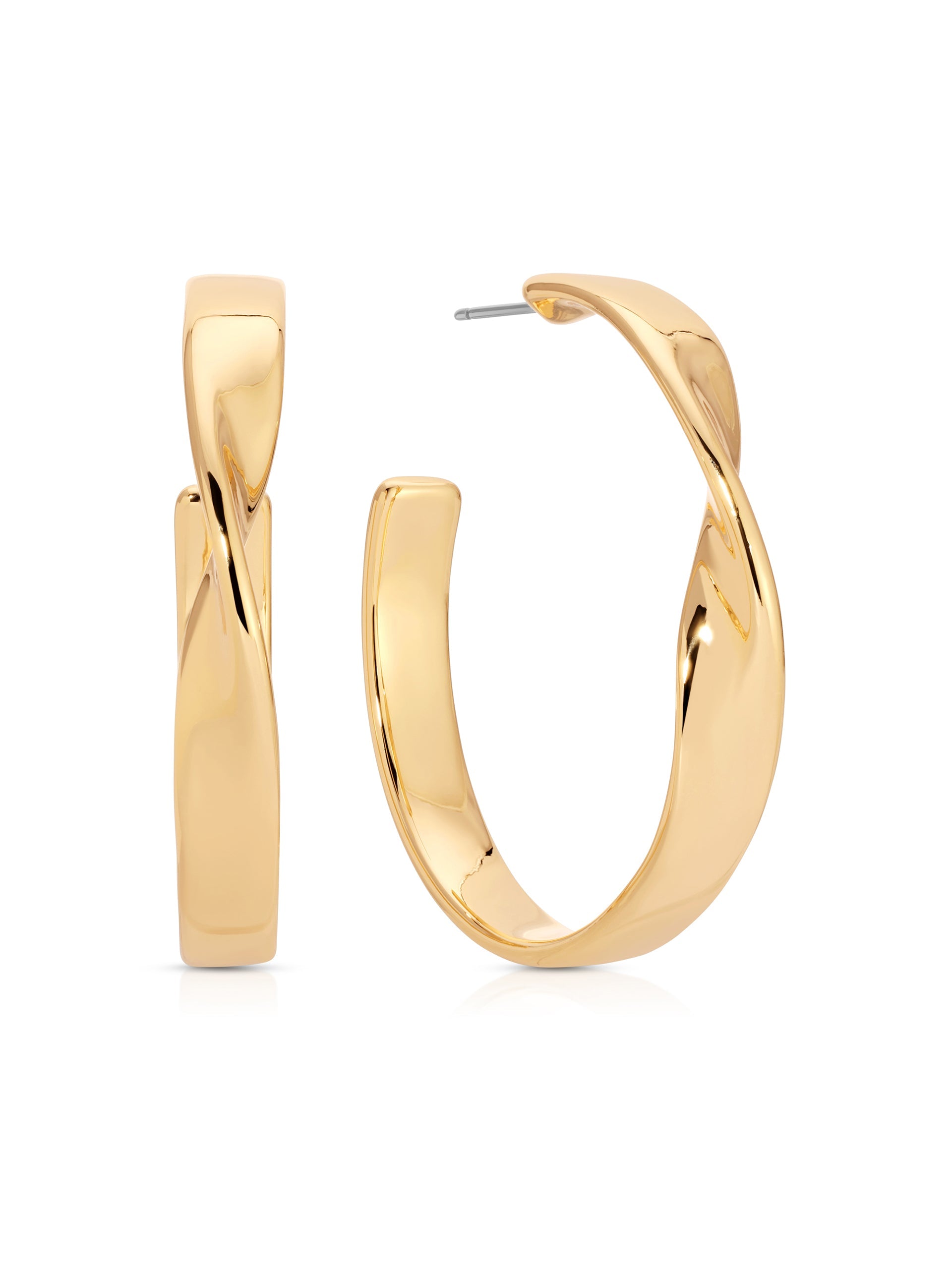 Heirloom Twist Medium Hoops