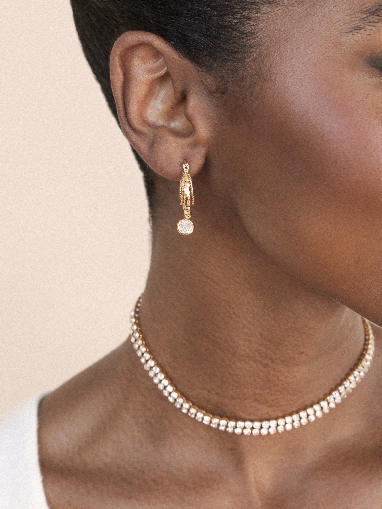 Boho Golden Hoop Earrings