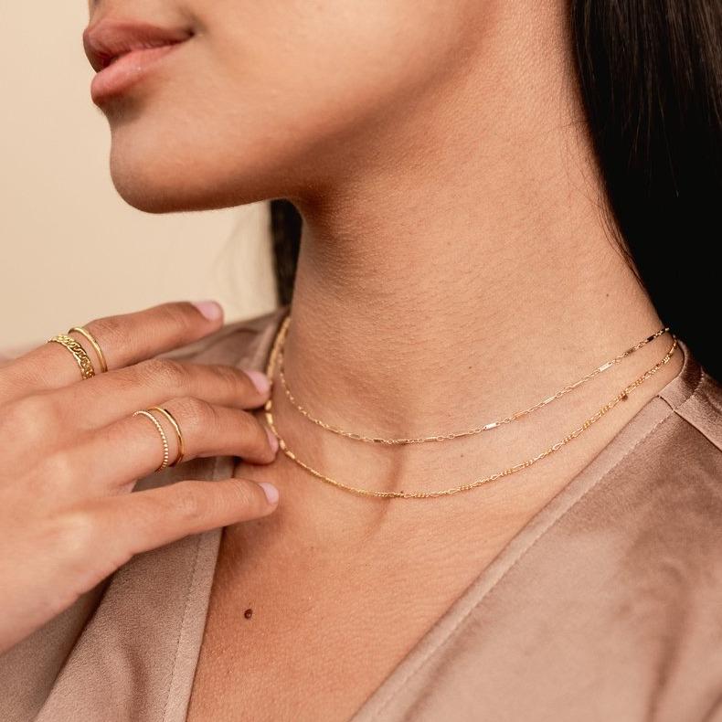Figaro Chain Necklace