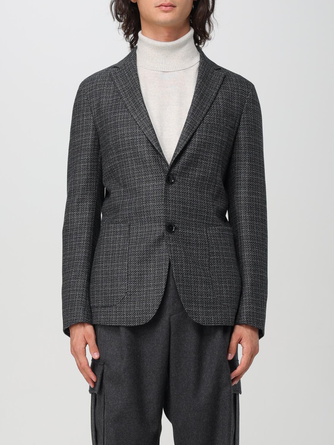 Zegna Blazer Men Navy
